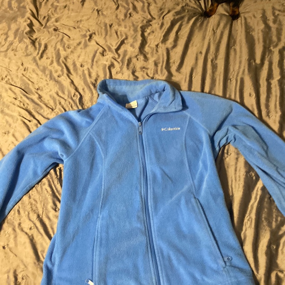 Columbia light blue jacket Women's (M)